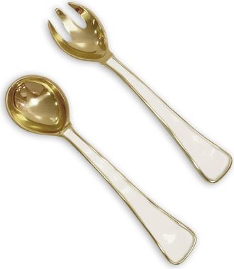 Beatriz Ball Encanto Soho Salad Servers in Cream at Nordstrom