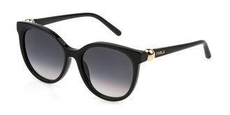 Furla SFU887 0700 Mens Sunglasses Black Size 54