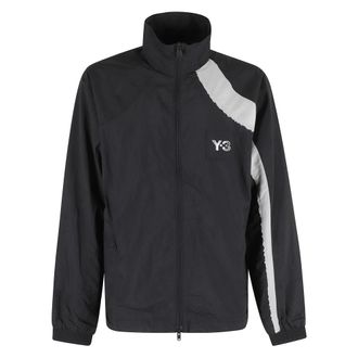 Yohji Yamamoto Heren, Jassen, Zwart, Maat: L Nylon