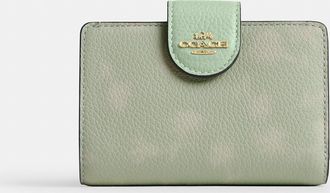 Coach Medium Corner Zip Wallet With Floral Print