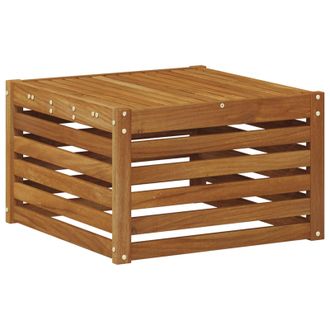 vidaXL Mesa De Exterior Madera De Acacia S&oacute;lida Natural Vidaxl