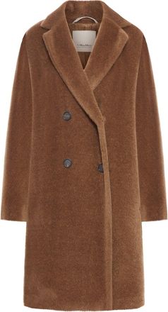 Max Mara MIDI COAT IN WOOL AND ALPACA - Smaxmara - Woman