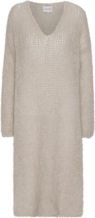 Americandreams Americandreams, Dames, Jurken, Beige, Maat: S/M Mohair