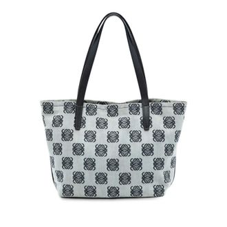 Loewe Pre-owned Loewe Anagram Canvas Tote Ladies 340904