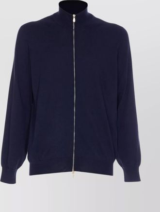 Brunello Cucinelli fine-knit cotton zip-up cardigan
