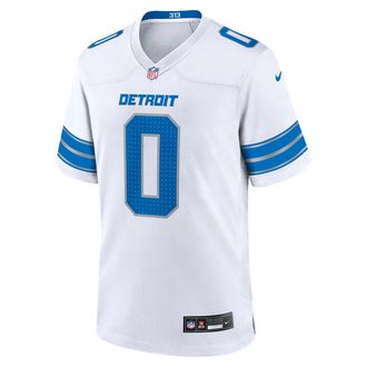 Nike Jahmyr Gibbs Detroit Lions Nike Mens NFL Game Jersey in White | 67NM0B9P9JF-DEC