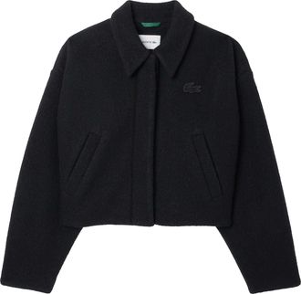 Lacoste Dames/Dames Geknipt Jasje (Zwart)