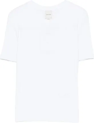 Calvin Klein T Shirt Bianco-Donna