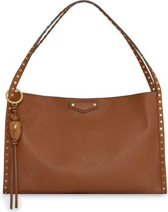 Rebecca Minkoff Dylan Leather Shoulder Bag in Cocoa at Nordstrom