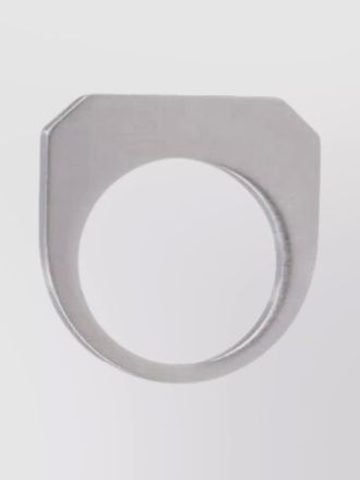Rick Owens brass hollywood ring