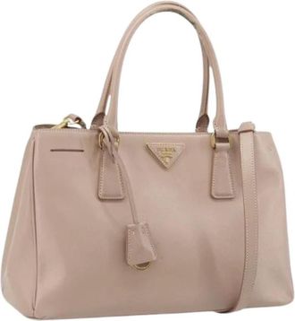 Prada Pre-owned Vintage Handtas - Dames - Vintage Handtas - Roze - ONE Size - Leer - Vintage