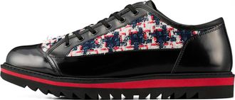 Onitsuka Tiger Blucher Lo Black Classic Red Tweed 1183C330-002