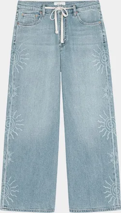 Rails Angeleno Cropped Drawstring Jeans
