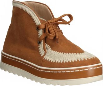 Love Rio Womens Carrie Suede Bootie In Cognac