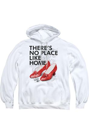 Gildan Wizard Of Oz No Place Like Home Adult Pull Over Hoodie / Hooded Sweatshirt