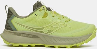 Saucony Mens Peregrine 15 Running Shoe in Yellow - Size UK 3.5