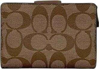 Coach Pre-owned Bi-fold Wallet - Dames - Vintage Accessoires - Bruin - ONE Size - Leer - Vintage