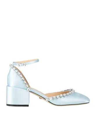 Mach & Mach Womens Crystal Cuba Nude Patent Leather