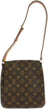 Louis Vuitton Pre-owned Cross Body Bags, female, Brown, Size: ONE SIZE Pre-owned Canvas Crossbody Bag