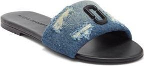 Marc Jacobs The Snapshot Slide Sandal in Punk Indigo at Nordstrom Rack, Size 6Us / 36Eu