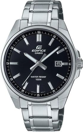 Casio Edifice Mens Silver Watch EFV-150D-1AVUEF Stainless Steel - One Size