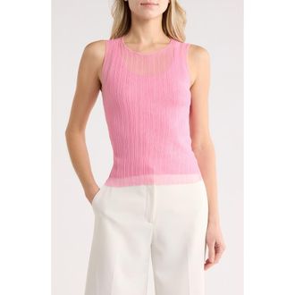 SIMKHAI Oakley Tank in Candy Pink at Nordstrom Rack, Size X-Large