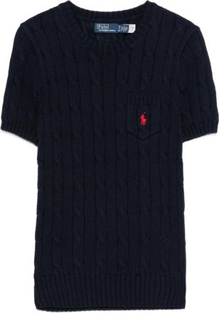 Ralph Lauren Cable-knit Pocket T-shirt