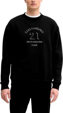 Karl Lagerfeld Sweatshirts & Hoodies > Sweatshirts - Heren - Sweatshirts - Zwart - M - Hoodies & sweatvesten