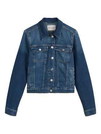 Marc O'Polo classic denim jacket - women - Elastane/Elastomultiester/Cotton - S - Blue