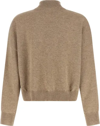Brunello Cucinelli Sequin Cashmere Sweater - beige