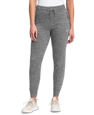 The North Face Canyonlands Joggers Womens Gray Heather Tapered Leg JZZ446