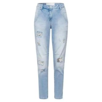 Marc Aurel Dames, Jeans, Blauw, Maat: S