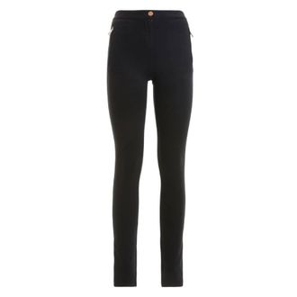 Roberto Cavalli High-Waist Jersey Leggings, Brand Size 42 ( US Size 8 )