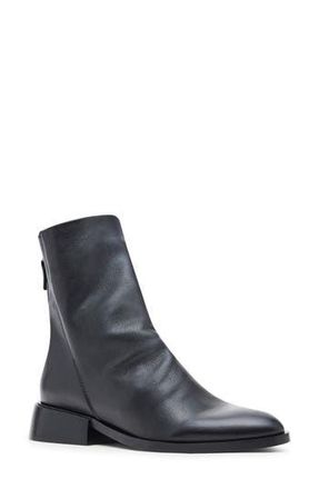 Steve Madden Nexie Bootie in Black Leather at Nordstrom Rack, Size 6.5