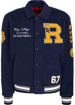 Ralph Lauren Pile Fleece Letterman Jacket