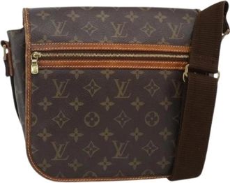 Louis Vuitton Pre-owned Vintage Monogram Canvas Schoudertas - Dames - Vintage Schoudertas - Bruin - ONE Size - Leer - Vintage