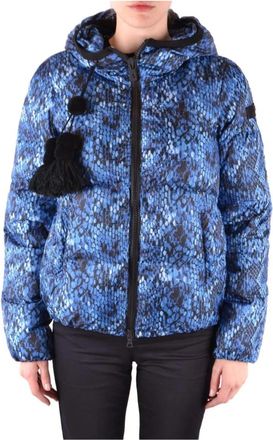 Peuterey Jas met capuchon en rits - Dames - Winterjassen - Veelkleurig - S - Jassen