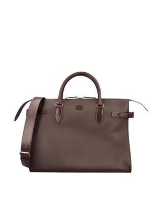 Valentino Garavani Brown Antibes Large Tote