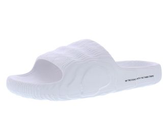adidas Originals adidas Mens Adilette 22 Slide, Core Black/Crystal White/Crystal White, 10.5 UK