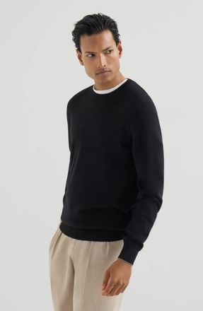 Brunello Cucinelli Cashmere sweater in Black at Nordstrom, Size 54