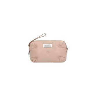 Maison Margiela Tassen, Dames, Beige, ONE Size, Stijlvolle cameratas voor glamoureuze fotos
