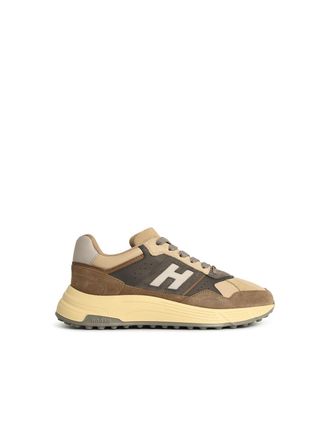 Hogan hyperlight Brown Leather Sneakers