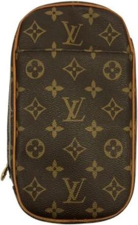 Louis Vuitton Borsa a spalla Monogram Pochette Pre-owned - - Pre-owned - Donna - Marrone - ONE SIZE