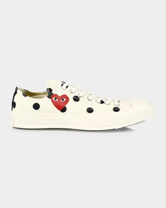 Comme Des Gar&ccedil;ons Comme des Gar&ccedil;ons Play x Converse Polka Dot Low-Top Sneakers