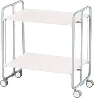 DON HIERRO Don Hierro - Carrito De Te Plegable Gris/blanco