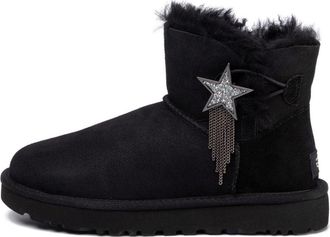 UGG (WMNS) UGG Mini Bailey Star Snow Boots Black 1108930-BLK
