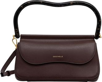 Coccinelle Cora Crossbody Tas - Dames - Handtassen - Bruin - ONE Size - Leer - Tassen