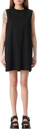 sacai Elegant Pocket Detail Mini Dress