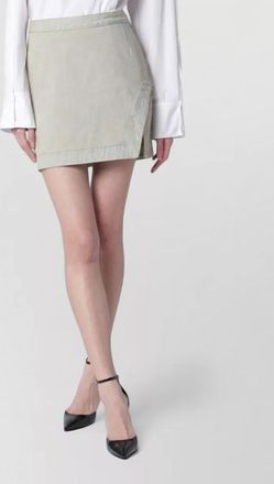Vivienne Westwood denim wrap mini skirt