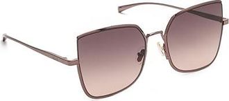 Quay Big Debut Fashion Sunglasses Chocolate/Brown, Metal Frames/Polycarbonate